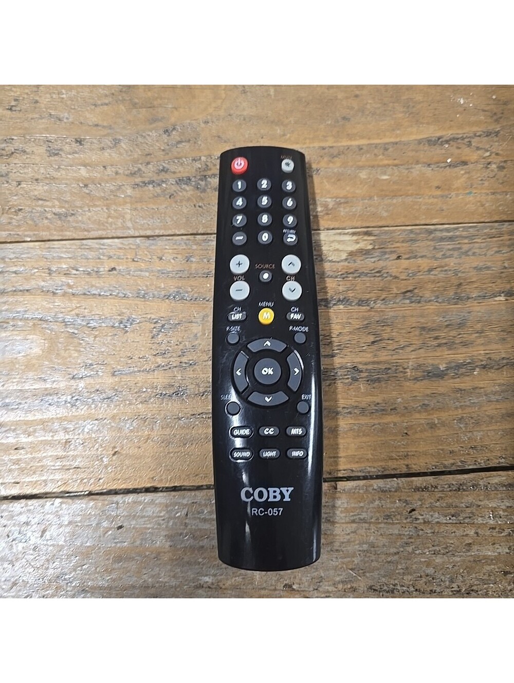 Coby TV Remote Control RC-057